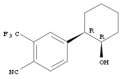 Benzonitrile, 4-[(1R,2R)-2-hydroxycyclohexyl]-2-(trifluoromethyl)-, rel-(-)-